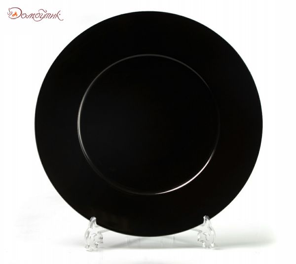Блюдо круглое "Putoisage noir" 31 см