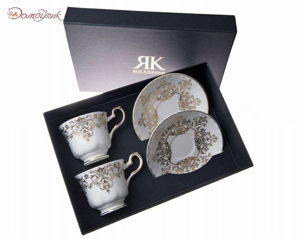 Набор чайных пар на 2 персоны "Букингемский дворец" (4 предмета)