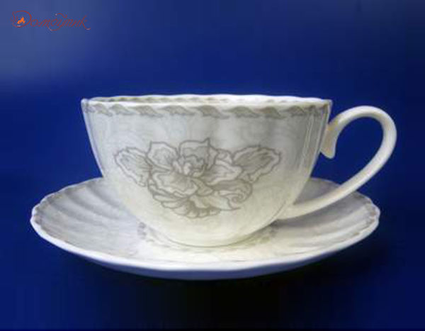 Набор чашка чайная с блюдцем " Версаль ",300мл