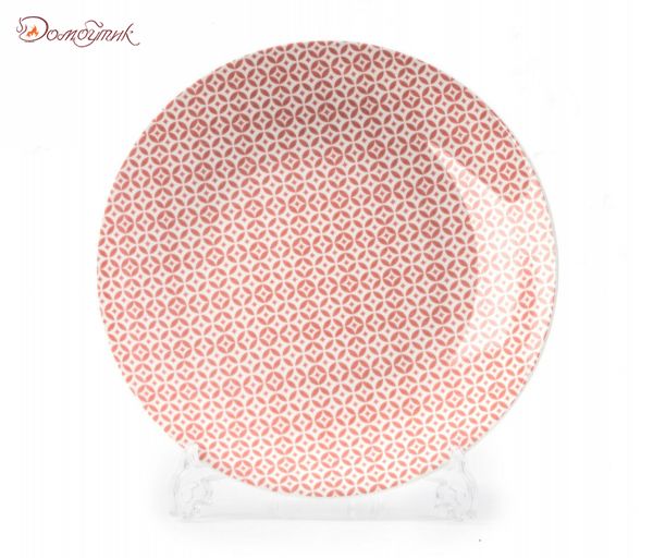 Тарелка "Розовый витон" 27 см