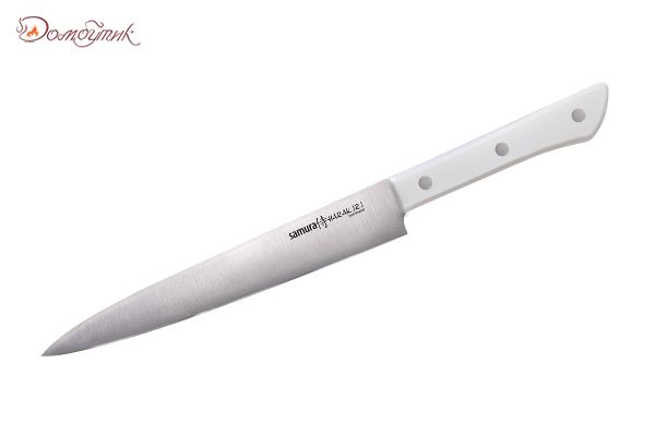 Нож кухонный "Samura HARAKIRI" для нарезки 196 мм, корроз.-стойкая сталь, ABS пластик