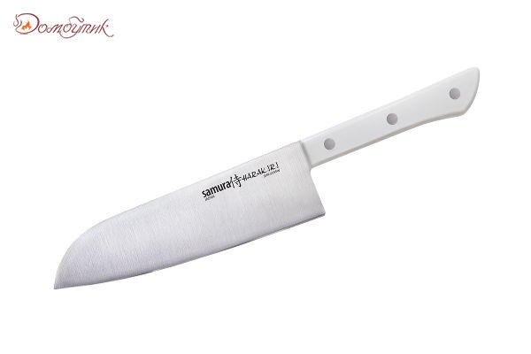 Нож кухонный "Samura HARAKIRI" Сантоку 175 мм, корроз.-стойкая сталь, ABS пластик
