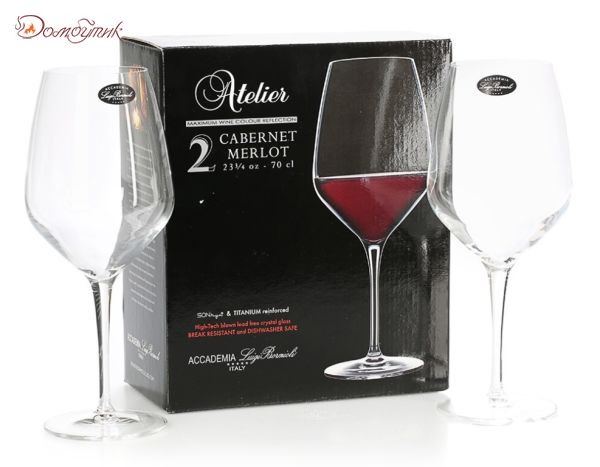 Бокалы для вина "Atelier" 700 мл, 2 шт.
