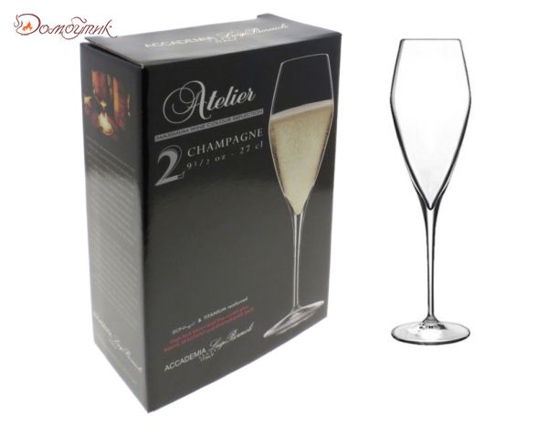 Бокалы для шампанского "Atelier" 270 мл, 2 шт.