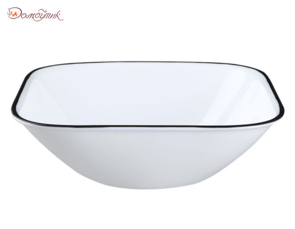 Тарелка суповая квадратная "Simple Lines" 16х16 см
