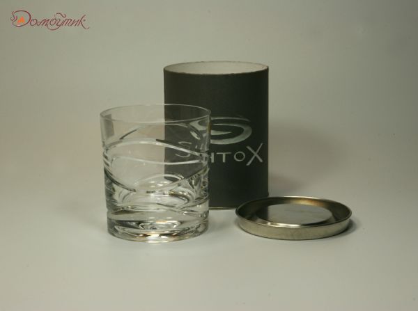 Стакан (03) для виски вращающийся "SHTOX" 350 мл - фото 1