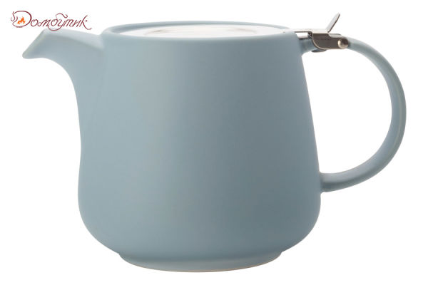 Чайник с ситечком Оттенки (голубой) , 1.2л - фото 1