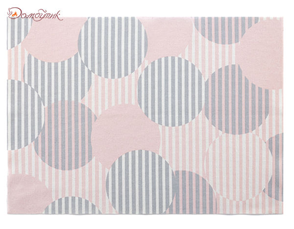 Сервировочные салфетки 45х32см 2шт, Pink Polka Dots - фото 1