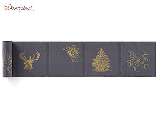 Салфетки 20х20см 12шт в рулоне, Linen Always Christmas - фото 1