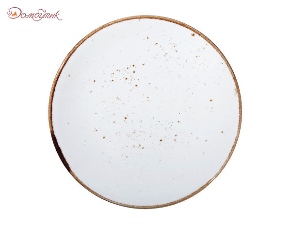 Тарелка пирожковая Rustics 17,5 см, белая.
