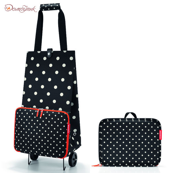 Сумка на колесиках Foldabletrolley mixed dots - фото 1