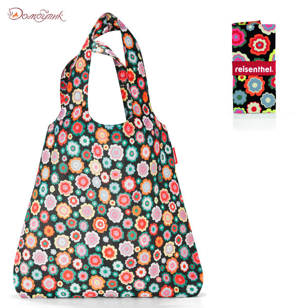 Сумка складная Mini maxi shopper happy flowers - фото 1