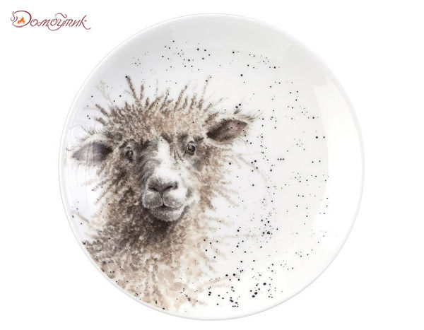 Тарелка десертная 16,5см "Забавная фауна" "Овца"