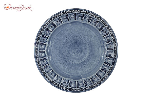 Тарелка закусочная" Augusta "(синий)  , 22 см