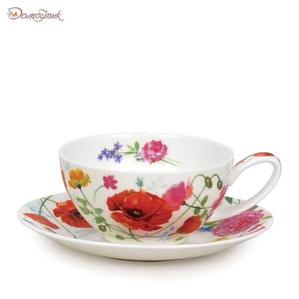 Чашка чайная с блюдцем Dunoon "Дикий сад" 250мл
