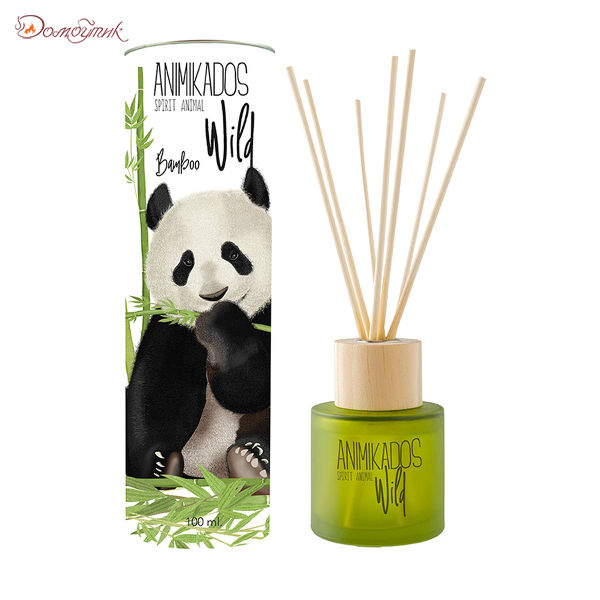 Диффузор ароматический Ambientair, Wild Panda, Бамбуковый, 100 мл