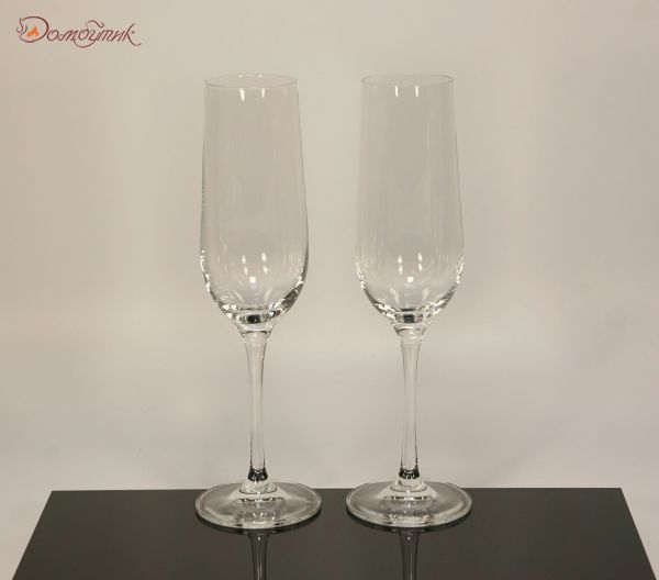 Набор из 2-х бокалов для шампанского 220 мл - фото 1