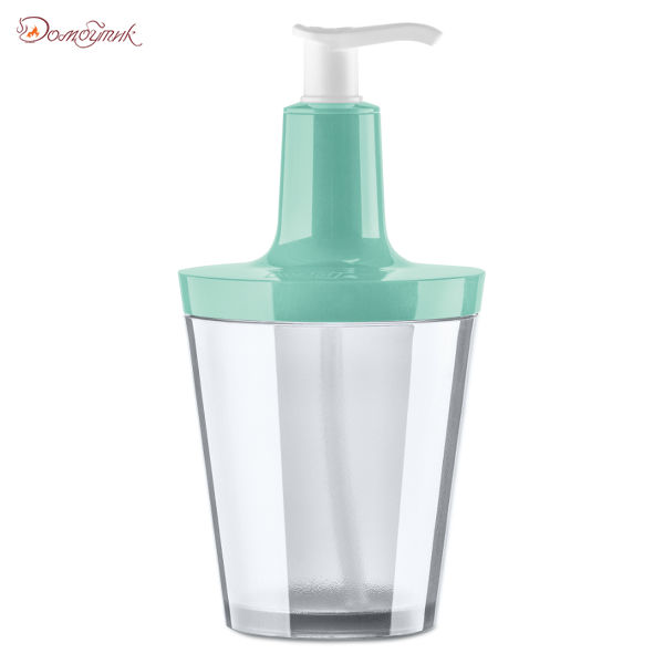 Liquid soap dispenser FLOW 250 ml, nature grey, Koziol 