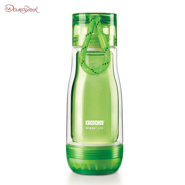 Бутылка Zoku 325 мл зеленая