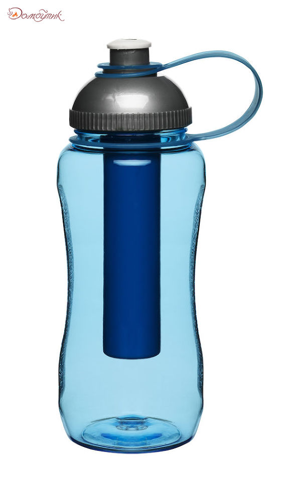  Бутылка для напитков с охлаждающим элементом To Go, синяя, 05. л. SagaForm