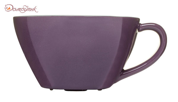 Чашка чайная «I love my tea» Cafe, фиолетовая, 700 мл, SagaForm  - фото 1