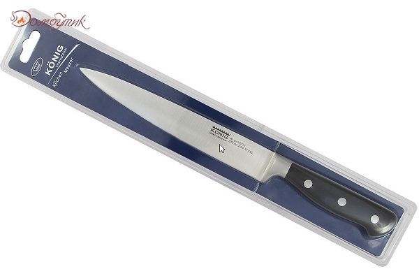 Нож филейный 190 мм, кованый, Konig