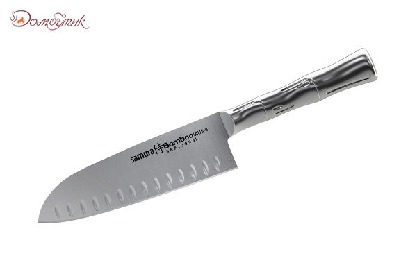 Нож кухонный "Samura Bamboo" Сантоку 160мм, AUS-8 