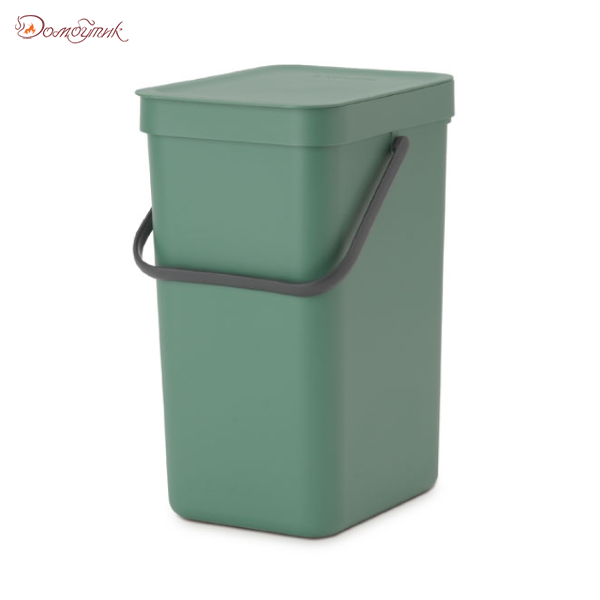 Встраиваемое мусорное ведро Sort & Go (12 л), Темно-зеленый - фото 1