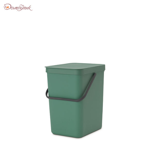 Встраиваемое мусорное ведро Sort & Go (25 л), Темно-зеленый