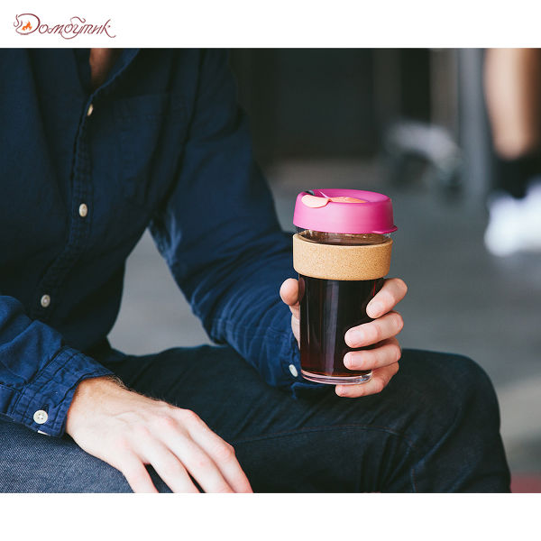 Кружка KeepCup Brew Cork L 454 мл Black - фото 5