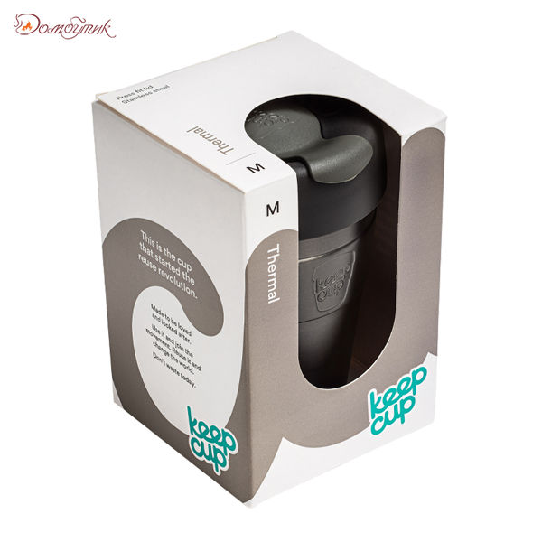 Термокружка KeepCup Thermal M 340 мл Black - фото 7