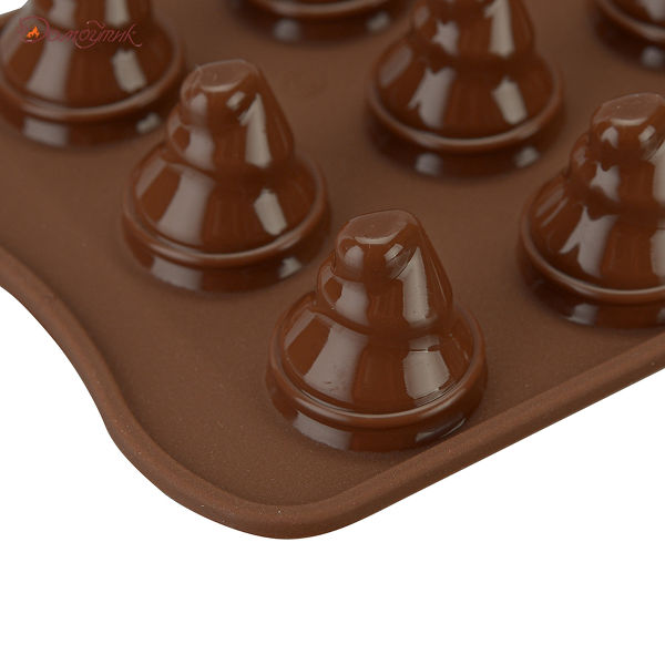 Форма для приготовления конфет Choco Trees силиконовая - фото 5
