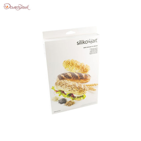 Форма для приготовления мини-багетов Mini Baguette Bread силиконовая - фото 5