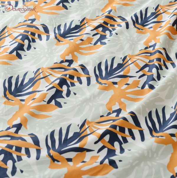 Полутороспальный комплект постельного белья из сатина из коллекции Wild, Tkano - фото 3