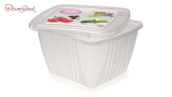 Набор контейнеров SNIPS "Fresh" 1л,  для СВЧ и заморозки, 3шт, пластик - фото 2
