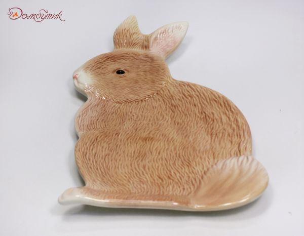 Блюдо "Пятнистый заяц" 25х15 см - фото 2