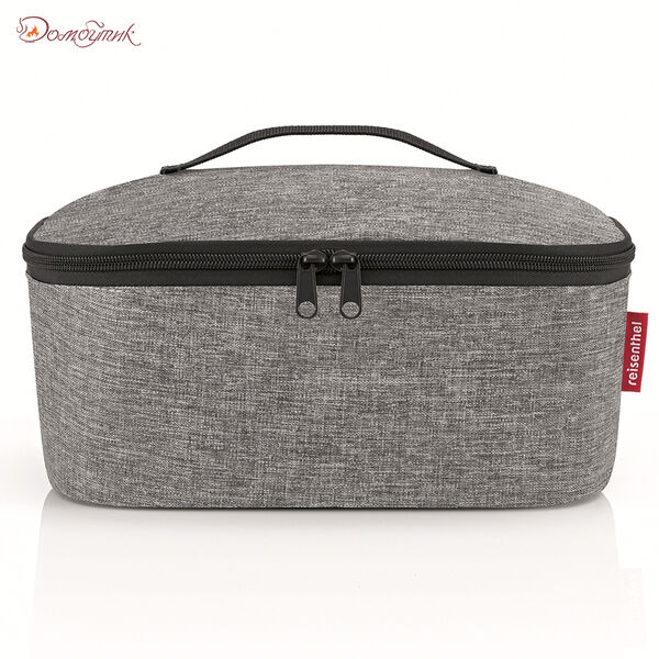 Термосумка Coolerbag M pocket twist silver - фото 2