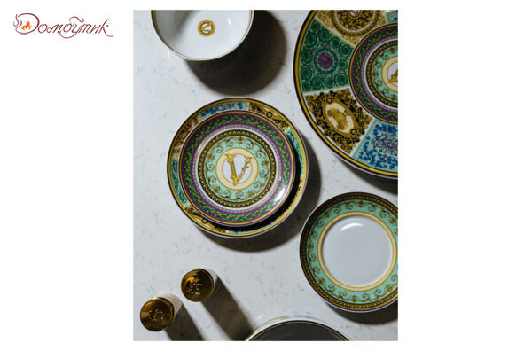 Сервиз чайный Rosenthal Versace Барокко Мозаик на 6 персон 15 предметов, фарфор - фото 8