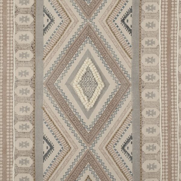 Ковер из хлопка, шерсти и джута с геометрическим орнаментом из коллекции Ethnic, 160х230 см - фото 6