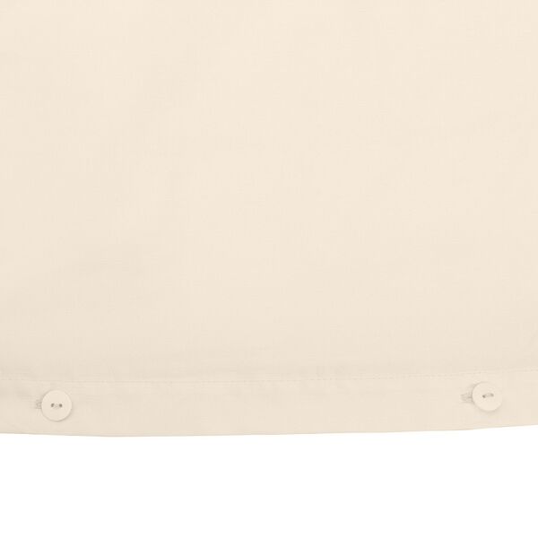 Комплект постельного белья из сатина белого цвета из коллекции Essential, 150х200 см - фото 5