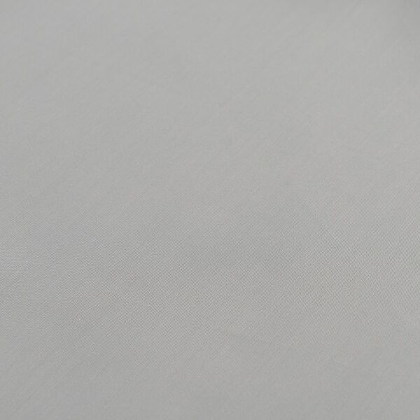 Простыня круглая на резинке из сатина светло-серого цвета из коллекции Essential, 75х75х20 см - фото 3