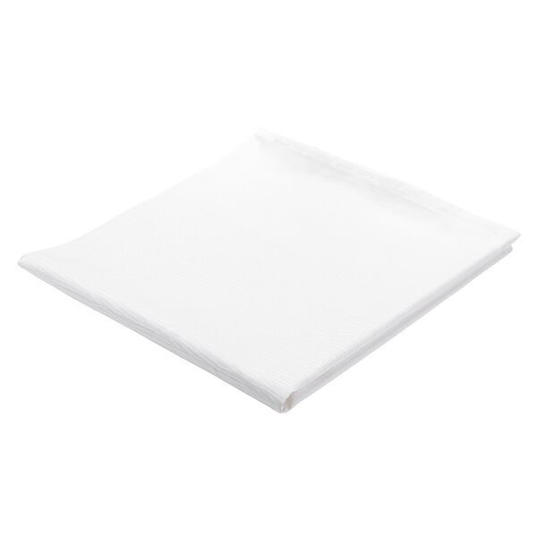 Скатерть жаккардовая белого цвета из хлопка с вышивкой из коллекции Essential, 180х260 см - фото 2