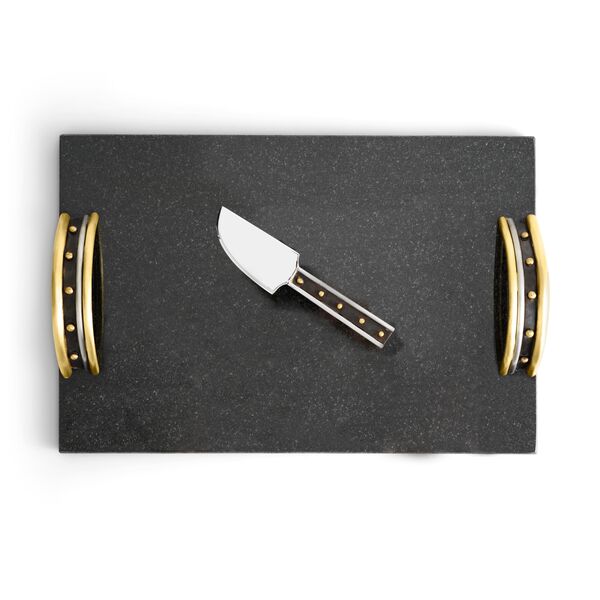 Доска для сыра с ножом Michael Aram Нага 38х25 см - фото 4