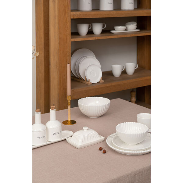 Набор из двух тарелок белого цвета из коллекции Kitchen Spirit, 21 см - фото 5