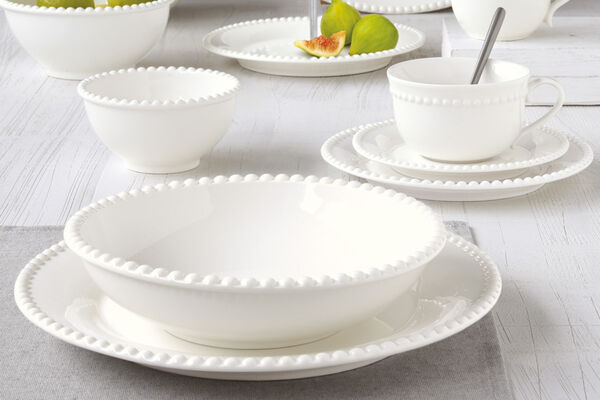 Тарелка обеденная Tiffany, белая, 26 см - фото 2