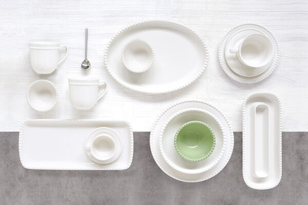 Тарелка обеденная Tiffany, белая, 26 см - фото 3