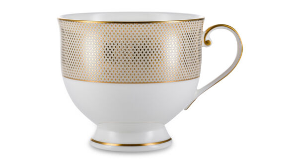 Чашка чайная с блюдцем Narumi Золотой алмаз 240 мл, фарфор костяной - фото 2