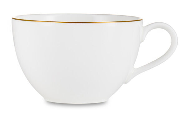 Чашка чайная с блюдцем Narumi Сверкающее Золото 270 мл, фарфор костяной - фото 2