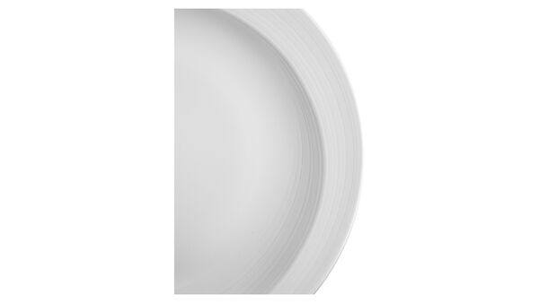 Тарелка закусочная Narumi Воздушный белый 23 см, фарфор костяной - фото 2