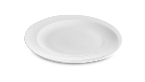 Тарелка закусочная Narumi Воздушный белый 23 см, фарфор костяной - фото 3